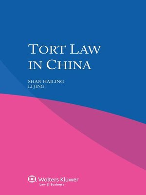 cover image of Tort Law in China